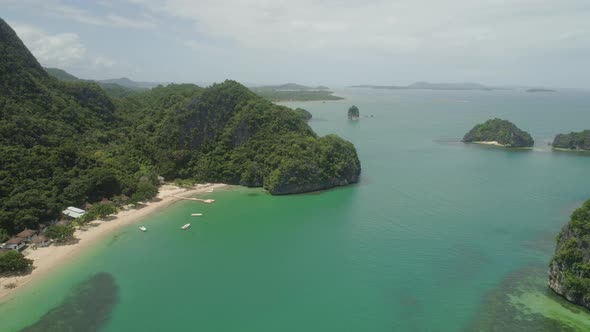 Seascape Caramoan Islands Camarines Sur Philippines