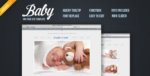 Baby - Site Template