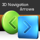3D Navigation Arrows - GraphicRiver Item for Sale
