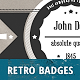 Retro and Vintage Badges Collection Vol. 1 - GraphicRiver Item for Sale