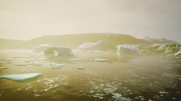 Iceberg in the Southern Coast of Greenland