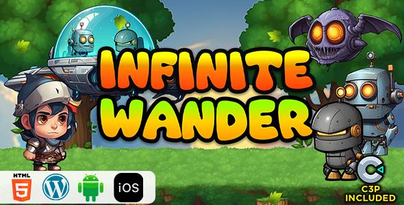 Infinite Wander HTML5 Construct 3 Game