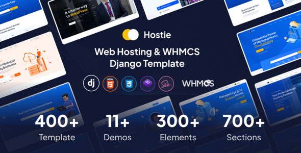 Hosite – Hosting & WHMCS Django Template – 0 Sold!