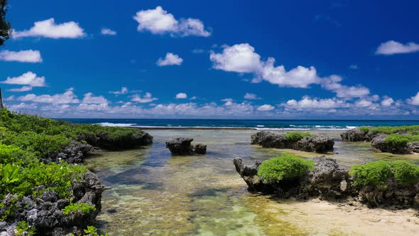 Eton Beach, Efate Island, Vanuatu, near Port Vila - famous beach, the east coast