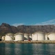 Oil. Oil reserves. Tanks Refinery. Bunkering. Power engineering. Cape Town. South Africa. - VideoHive Item for Sale