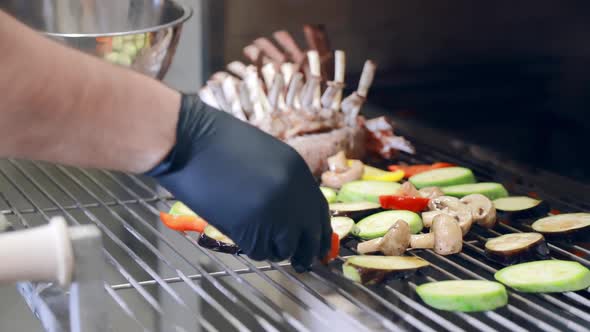 Roasting Vegetables on the Grill