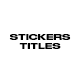 Stickers Titles - VideoHive Item for Sale