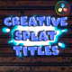 Splat Titles for DaVinci Resolve - VideoHive Item for Sale