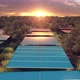 Solar Farm Sunset - VideoHive Item for Sale