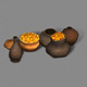Ceramic Vases Low Poly - 3DOcean Item for Sale
