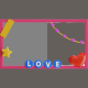 3D Animation of Polaroid With Heart Garland Model - VideoHive Item for Sale