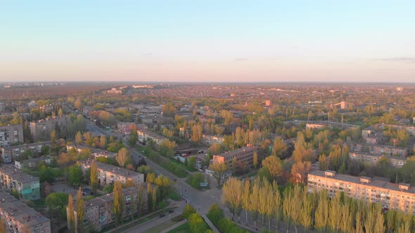 Old Residential Buildings City