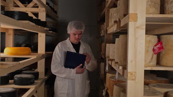 Inspection of Finished Cheeses