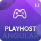 Game Hosting Server Angular 19 Template - Playhost - ThemeForest Item for Sale