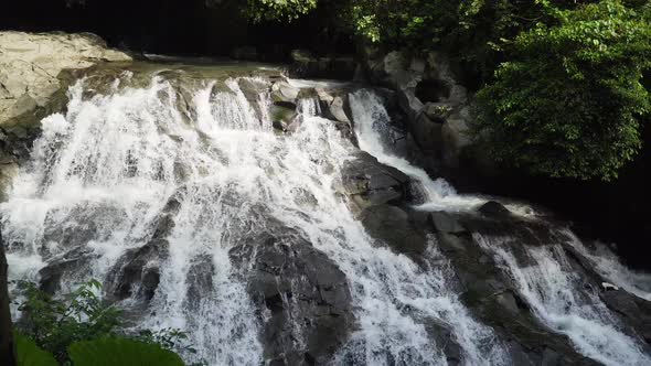 Beautiful Tropical Waterfall. Bali,Indonesia.