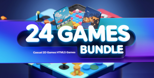 24 HTML5 Games Bundle