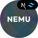 Nemu - Tailwind NextJS Personal vCard/Portfolio Template - ThemeForest Item for Sale