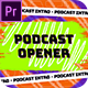 Podcast Opener | Channel Intro MOGRT - VideoHive Item for Sale