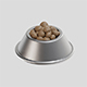 Dog food Bowl Stainless Steel Food Container - 3DOcean Item for Sale