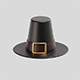 Pilgrim Hat - 3DOcean Item for Sale