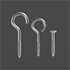 Screw hooks 02 - 3DOcean Item for Sale