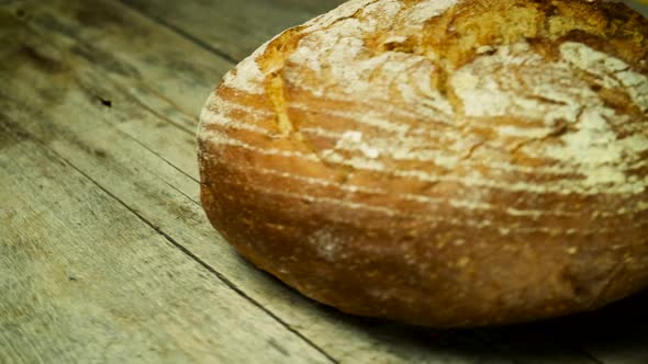 Fresh Bread on the Table