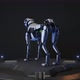 Robot Dog Stands on a Charging Dock - VideoHive Item for Sale