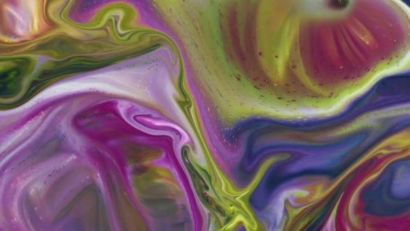 Abstract Colorful Sacral Liquid Waves Texture 253 alt