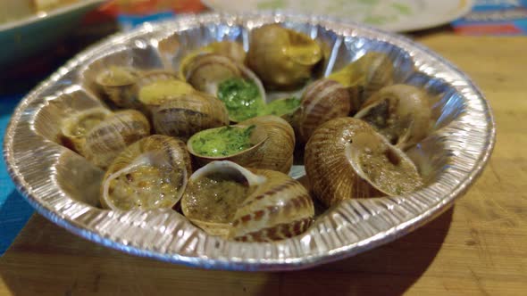 Fried Snails With Sauce