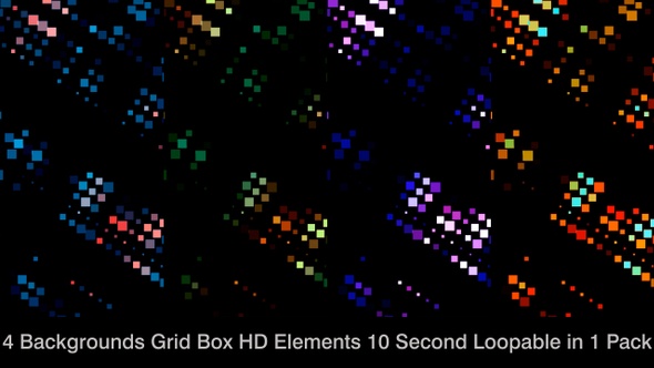 Elegant Grid Boxes Element Pack 01