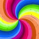 Abstract rainbow hypnotic animated background. - VideoHive Item for Sale