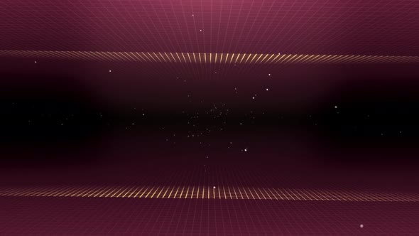 Grid Tunnel Light Retro 02 4K alt