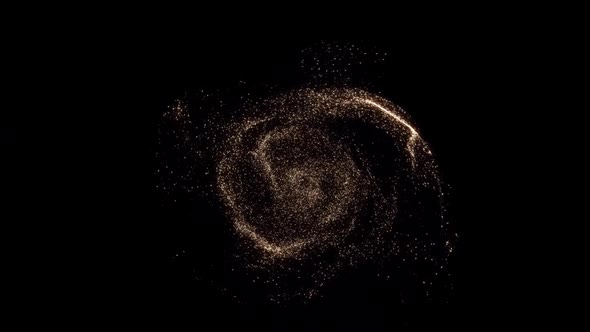 Particle Glow Swirl 