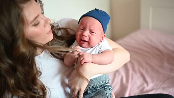 Woman Holding Baby