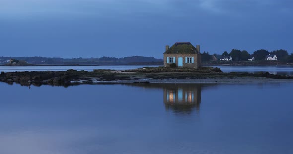 Belz, Saint Cado island, Brittany, Morbihan department, France