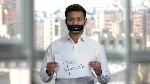 Free Speech Concept