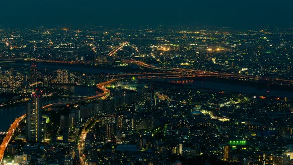 City Traffic At Night