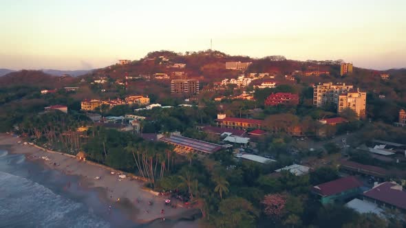 Tamarindo Aerial Costa Rica Beach