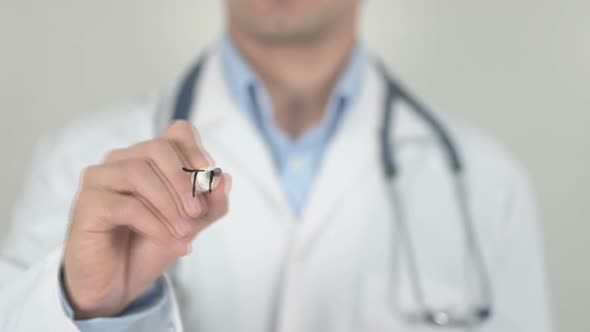 Transformation Doctor Writing on Screen