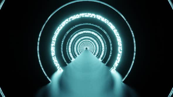 Spotted New Ring Tunnel Vj Loop Background HD