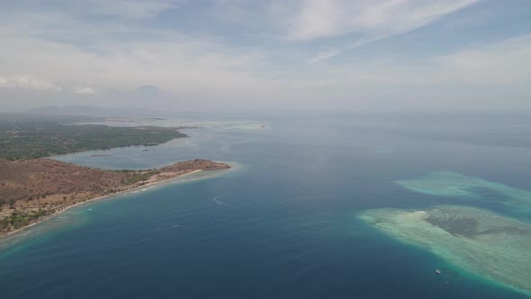 Seascape with Tropical Beach