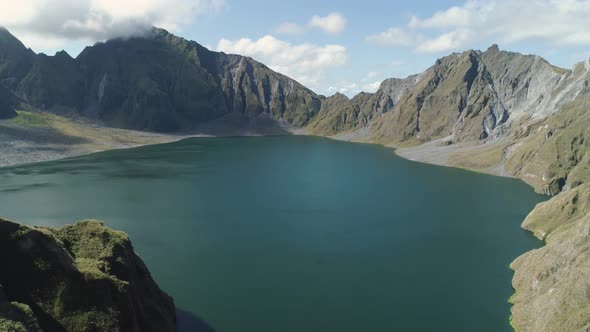 Crater Lake Pinatubo Philippines Luzon