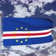 Cape Verde Flag Waving 4k - VideoHive Item for Sale