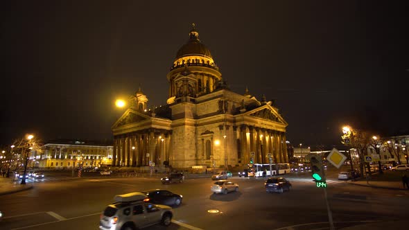 Time Lapse Of City Road