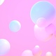 Soft Pastel Pink Flowing Spheres - VideoHive Item for Sale