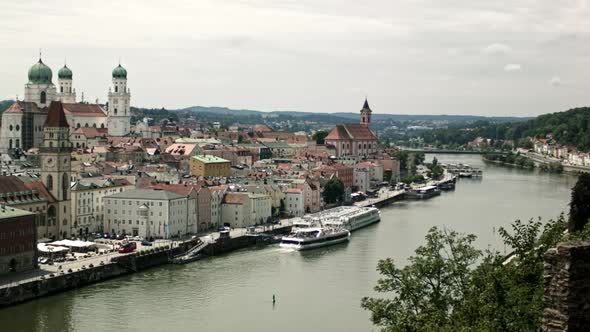 German port town on Danube river 5