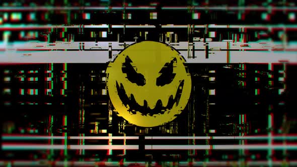 Glitch Smiley Evil