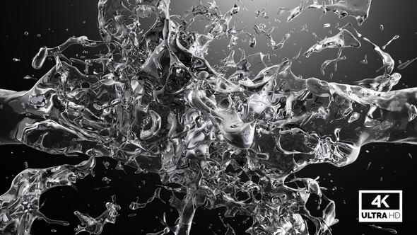 Pure Water Splash Collision alt