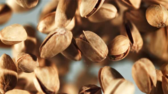 A Pile of Pistachios Rises Up and Falls Down