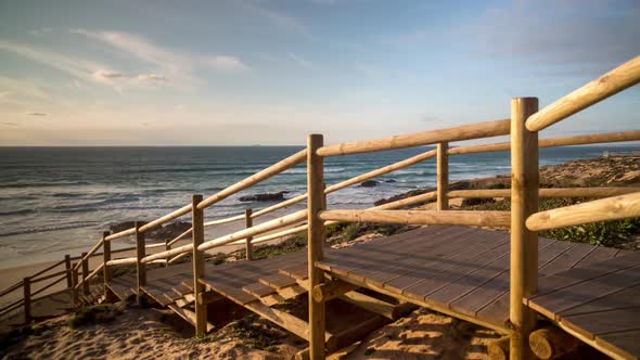 portugal beach wild coast atlantic nature environment